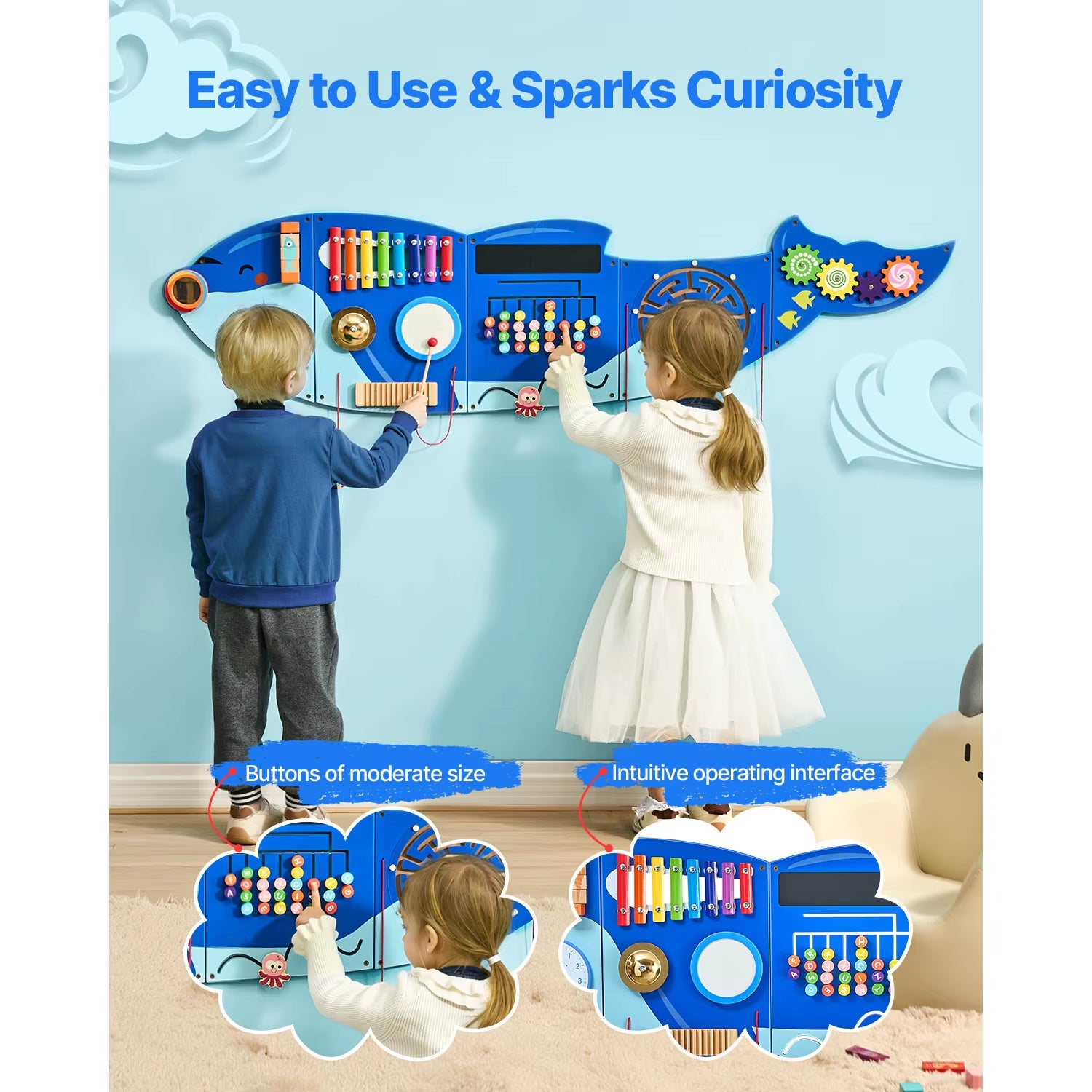 Tegevussein 12-osaline (sinine)