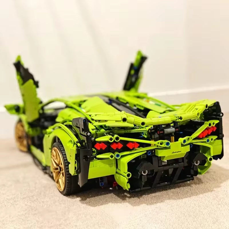 3696PCS Lambo Sian Compatible 42115 Technical Car Model Building for Adults Bricks Toys for Boys Block Constructor Gifts Kids