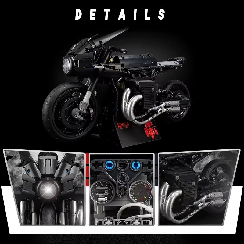  Batmobile Motorcycle (1981tk) Technical