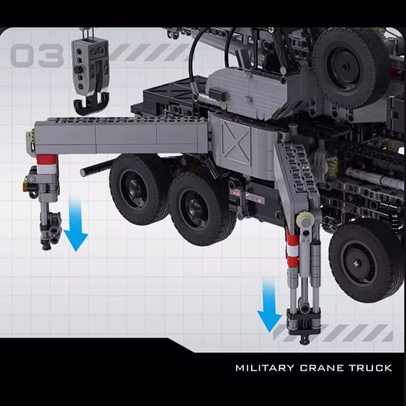 Military Crane Truck (2686tk) Technical