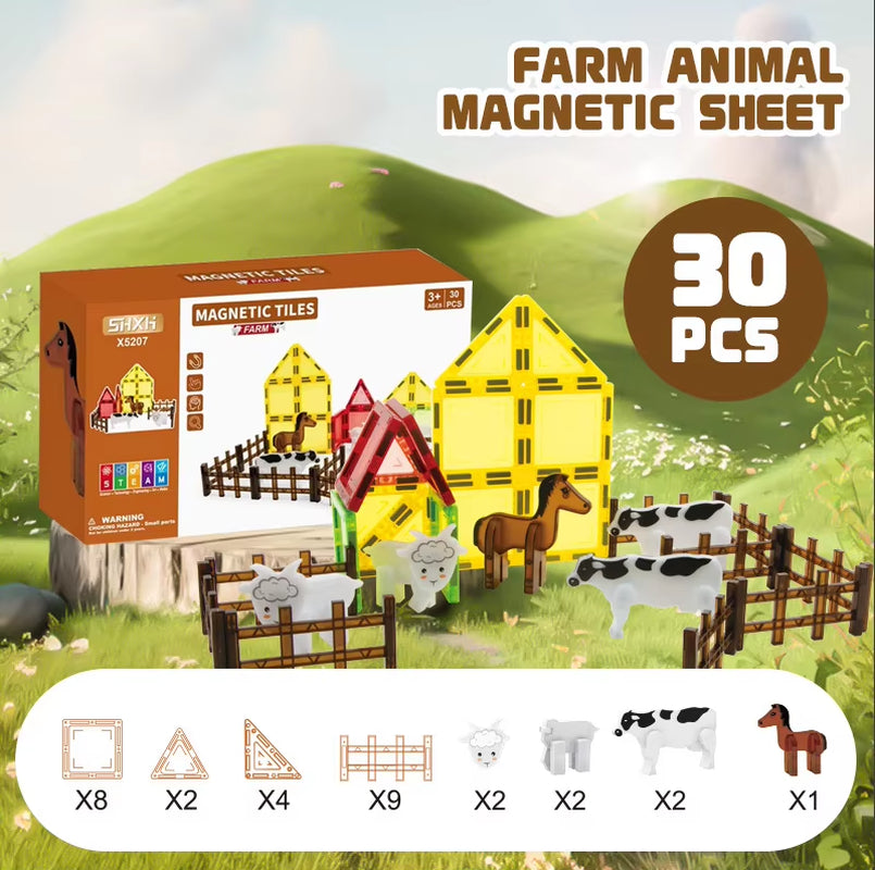 Magnetklotsid (27/28/28/30tk)