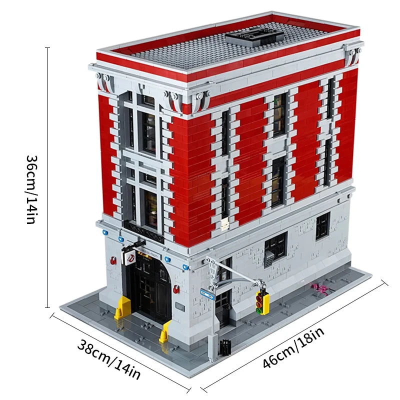 Ghostbusters Firehouse (4634tk) Technical 75827