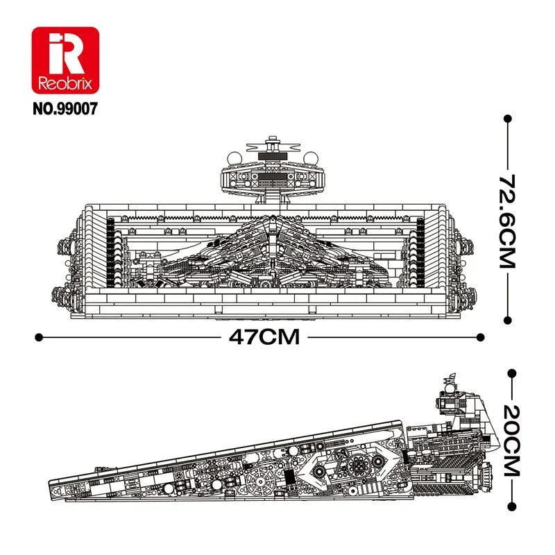 Spaceship 3D (5964tk) Technical