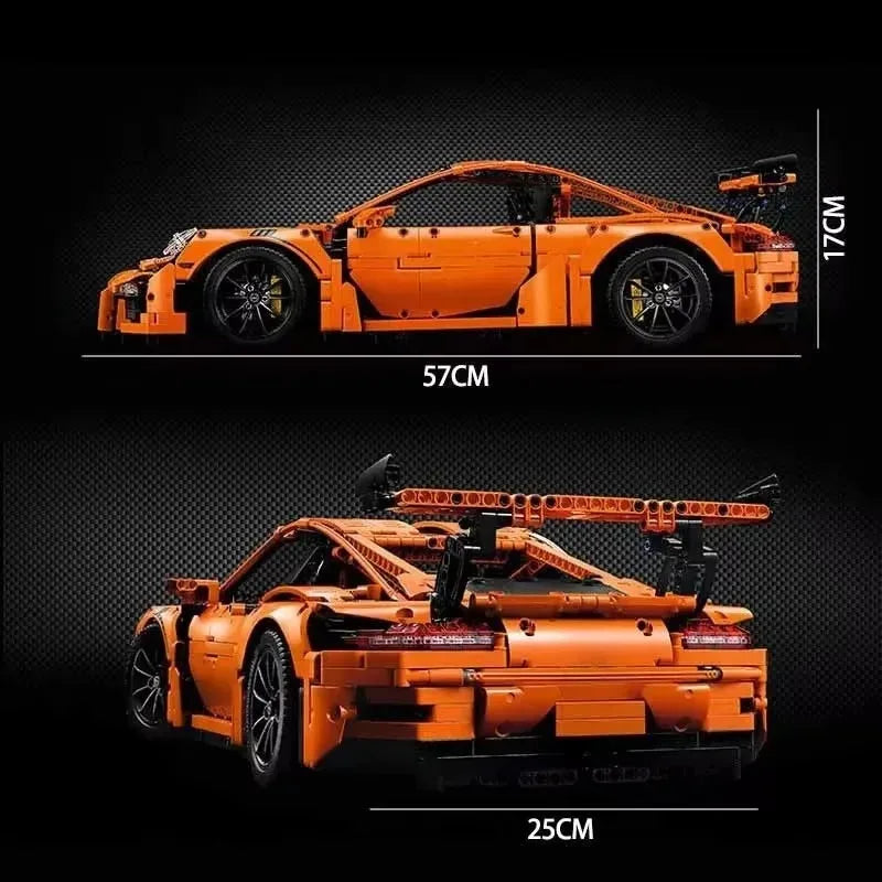 2704Pcs Technicial GT3 RS Car 42056 Building Block Bricks Compatible for Boys Gifts Constructor Model Building for Adults