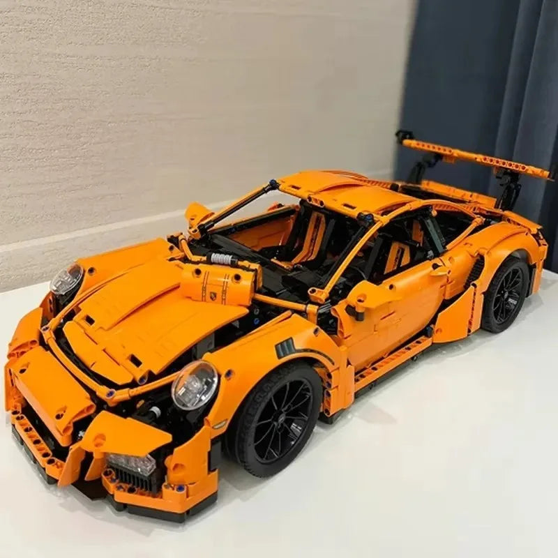 2704Pcs Technicial GT3 RS Car 42056 Building Block Bricks Compatible for Boys Gifts Constructor Model Building for Adults