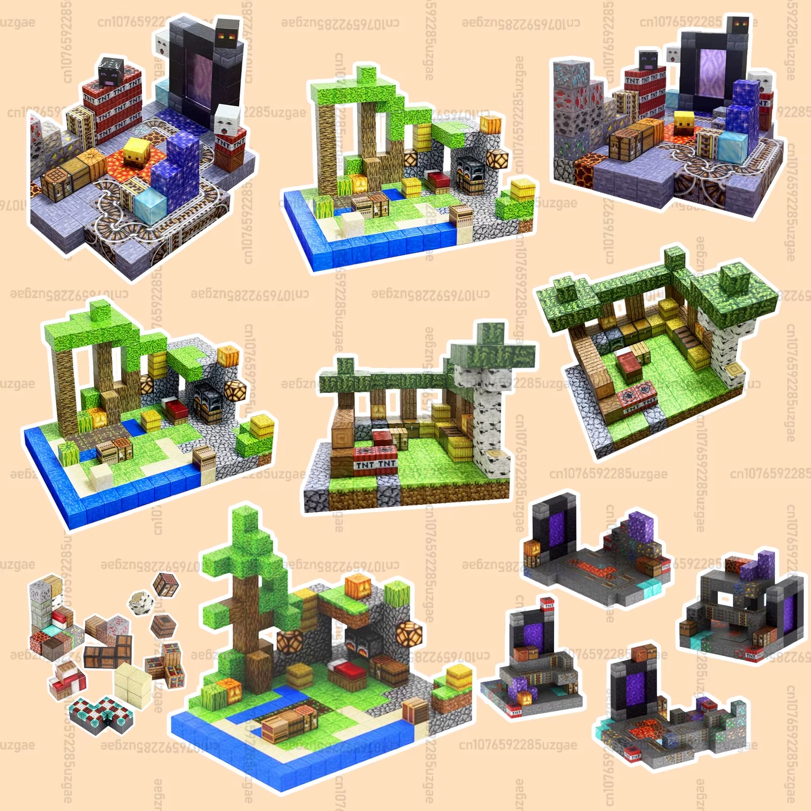 Magnetic Blocks (212tk) (160tk)