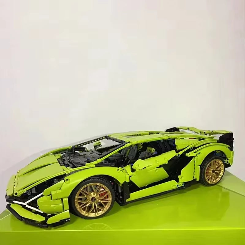 3696PCS Lambo Sian Compatible 42115 Technical Car Model Building for Adults Bricks Toys for Boys Block Constructor Gifts Kids