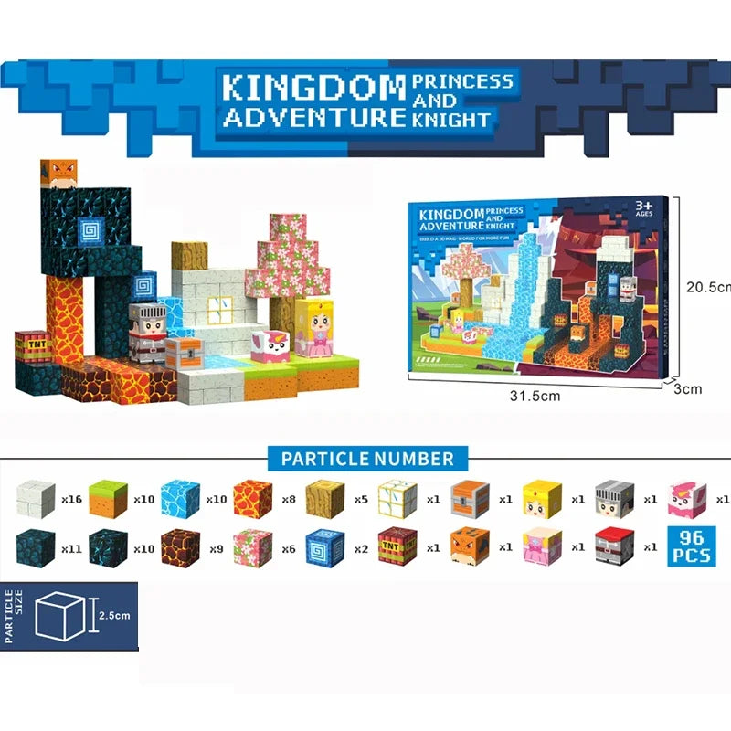 Magnetic Blocks (96tk)